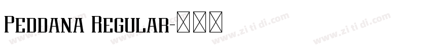 Peddana Regular字体转换 Peddana Regular字体转换